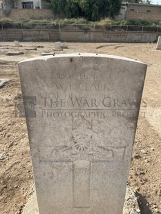BAGHDAD (NORTH GATE) WAR CEMETERY - CLARK, W L